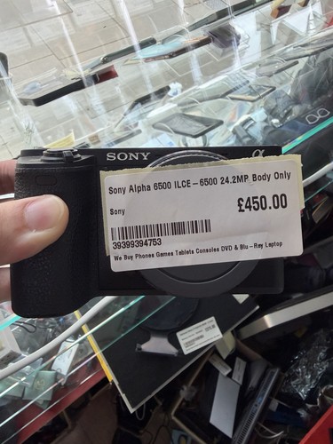 Sony alpha a6500 2mp - sony,
