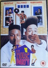 HOUSE PARTY DVD 90S FILM MOVIE KID N PLAY FULL FORCE ROBIN HARRIS UK REGION 2
