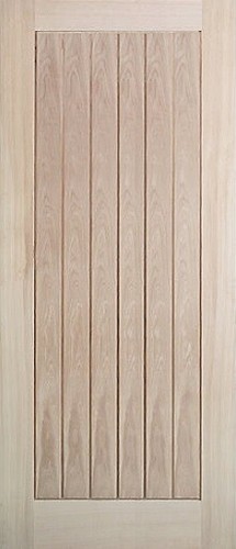 Oak external door cottage - oak, 45mm