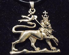 UNIQUE BRASS RASTA LION OF