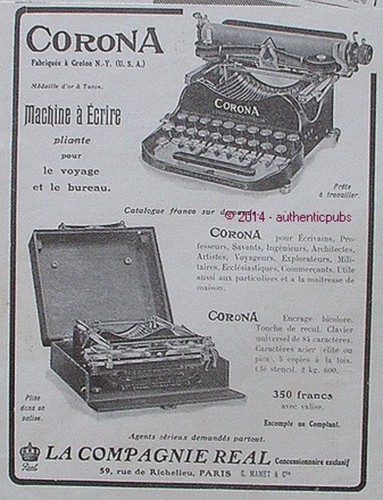 Advertisement typewriter - advertisement,