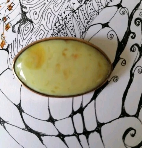 Vintage butterscotch amber - butterscotch,