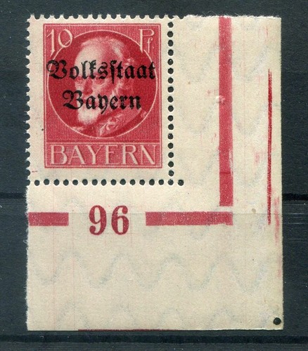 Bavaria plate number - number, 96
