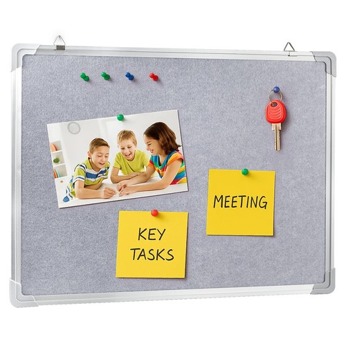 Felt notice board - felt, pin