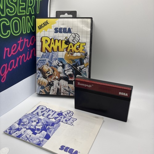 Rampage sega master system - rampage,