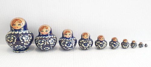 Set ten vintage - set, of