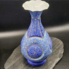 Minakari persian enamel - minakari, blue