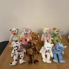 9 Ty Beanie Babies Retired New