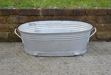 Vintage old metal aluminium