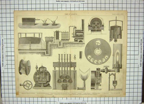 Original old antique - old, gas