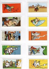 Asterix in Europe Cards Full Set of 50 issued by Bassett in 1977