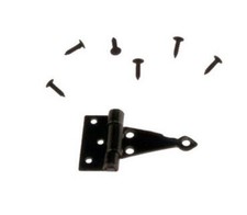 T Hinges Black 4 Pack, Dolls