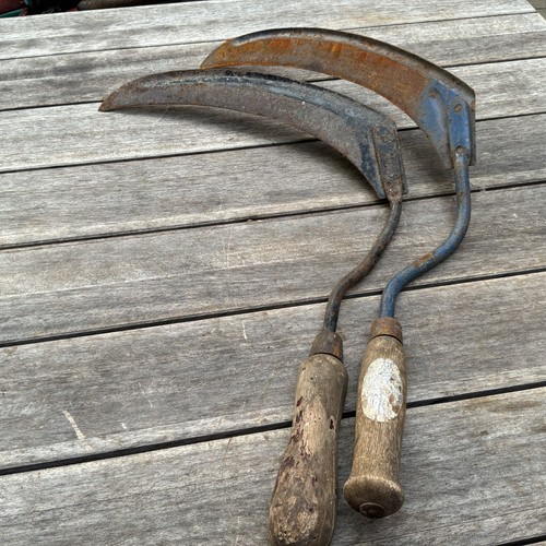 Pair two antique - of,