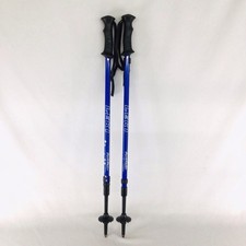 LEKI PATHFINDER WALKING POLES BLUE USED EB16JH