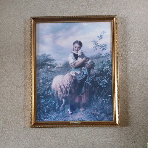 The shepherdess johann baptist - shepherdess,