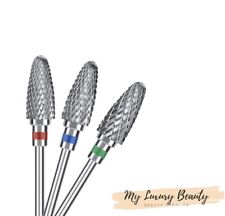 Tungsten Carbide Flame Nail Drill Bit - Precision Shaping & Product Removal