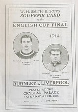 1914 FA CUP FINAL - WH SMITH