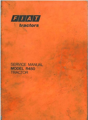 Fiat tractor model r450 - fiat,