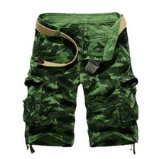 Mens Army Camouflage Shorts Cargo Shorts Half Pants Summer Casual Shorts Boys