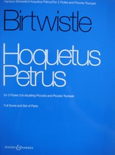 Birtwistle Hoquetus Petrus