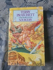 Terry Pratchett Sourcery PB Signed