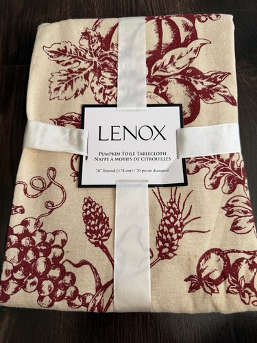 Lenox tablecloth pumpkin - lenox,
