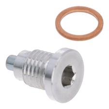 Magnetic oil drain plut