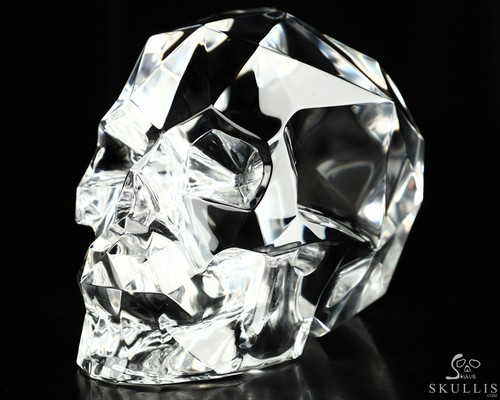 Faceted k9 crystal hand - 5.1",