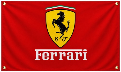 Formula ferrari flag with - 1,