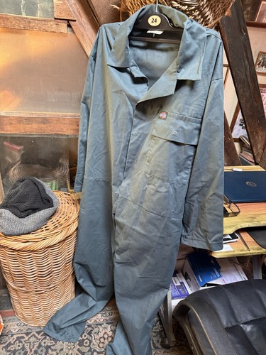 Dickies overall green size 120 - green,