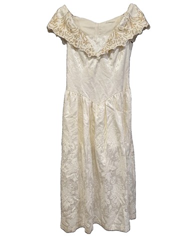 Vintage wedding dress - dress,