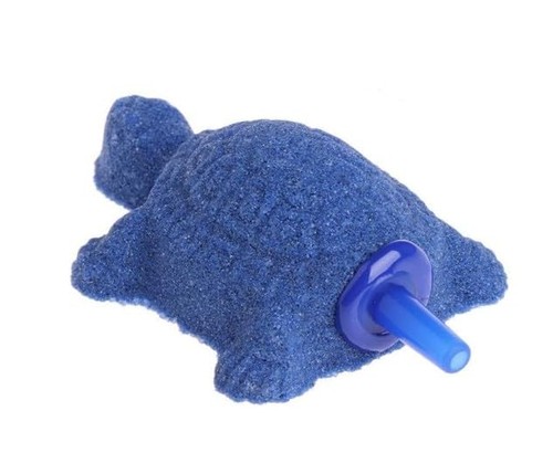 Blue turtle aquarium bubble - blue,