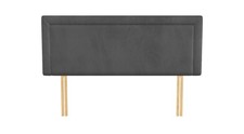 Porto Velvet Headboard Plain