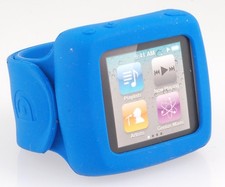 Griffin Slap Spring Flexible Watch Style Wristband iPod Nano 6G Blue