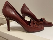 Lovely Red Leather Zara Shoes