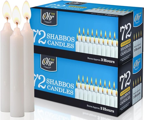 Shabbat candles traditional - candles,