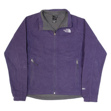 THE NORTH FACE Windstopper Womens Fleece Jacket Purple L