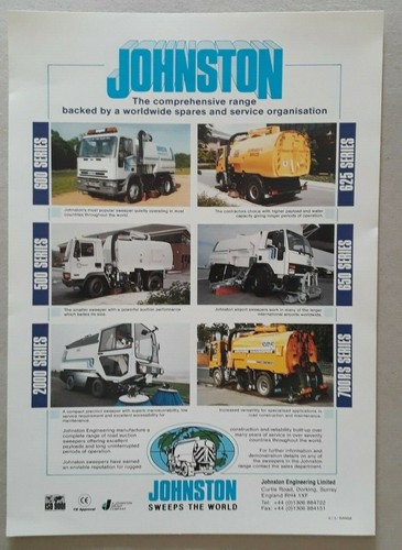 Johnston road sweepers - road,