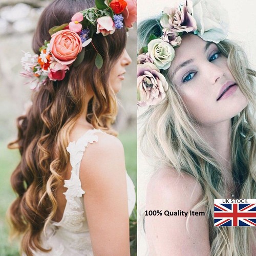 Women girls boho flower - women,