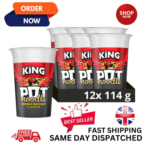 Pot noodle bombay bad boy - pot,