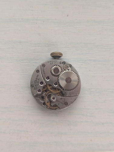 Vintage waltham 887 17j - waltham,