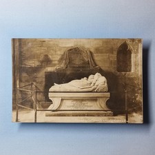 Lichfield Postcard C1910 Real Photo Staffordshire Sleeping Children Cathedral