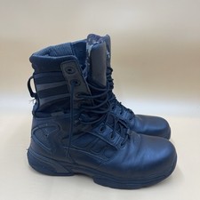 Altama Men's Black Leather Military Style Boots Lace-Up - UK 10 / EU 44.5