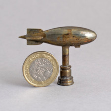 RARE Bronze WW1 ZEPPELIN