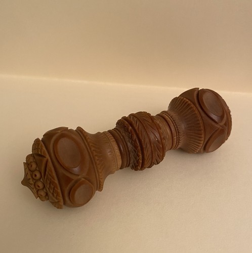 Detailed antique carved sewing - antique,
