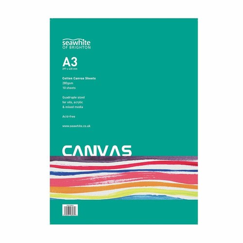 Canvas pad 10 sheets - ,