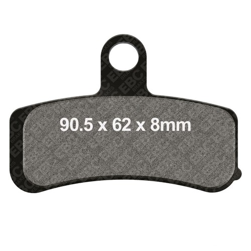 Pair brake pads ebc - v, fa457v