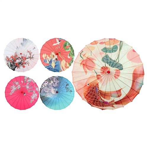 Vintage chinese parasol - 1x,