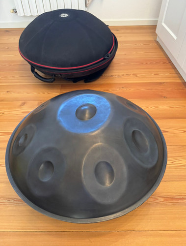 Handpan with hard case - cm,