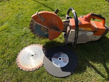 Stihl TS400 concrete saw with